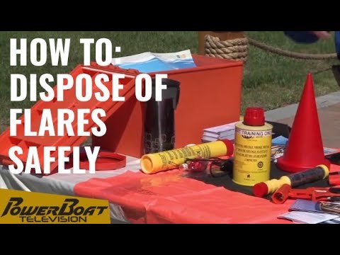 Safely Disposing of Marine Flares - C-Tow Marine Assistance Ltd.