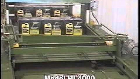 High Level Modular Palletizer Model HL4000