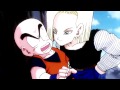 Android 18 kisses krillin