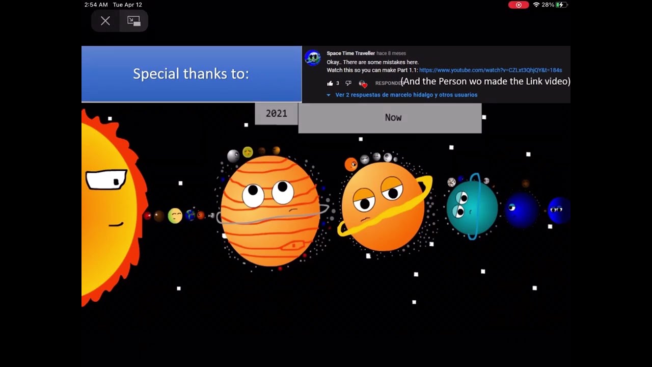 Realistic Future of the Solar System Part 1.1 / With Music (Most Popular Video)