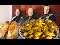 Sacda xırtıldayan TOYUQ QANADLARI-Grilled Chicken Wings
