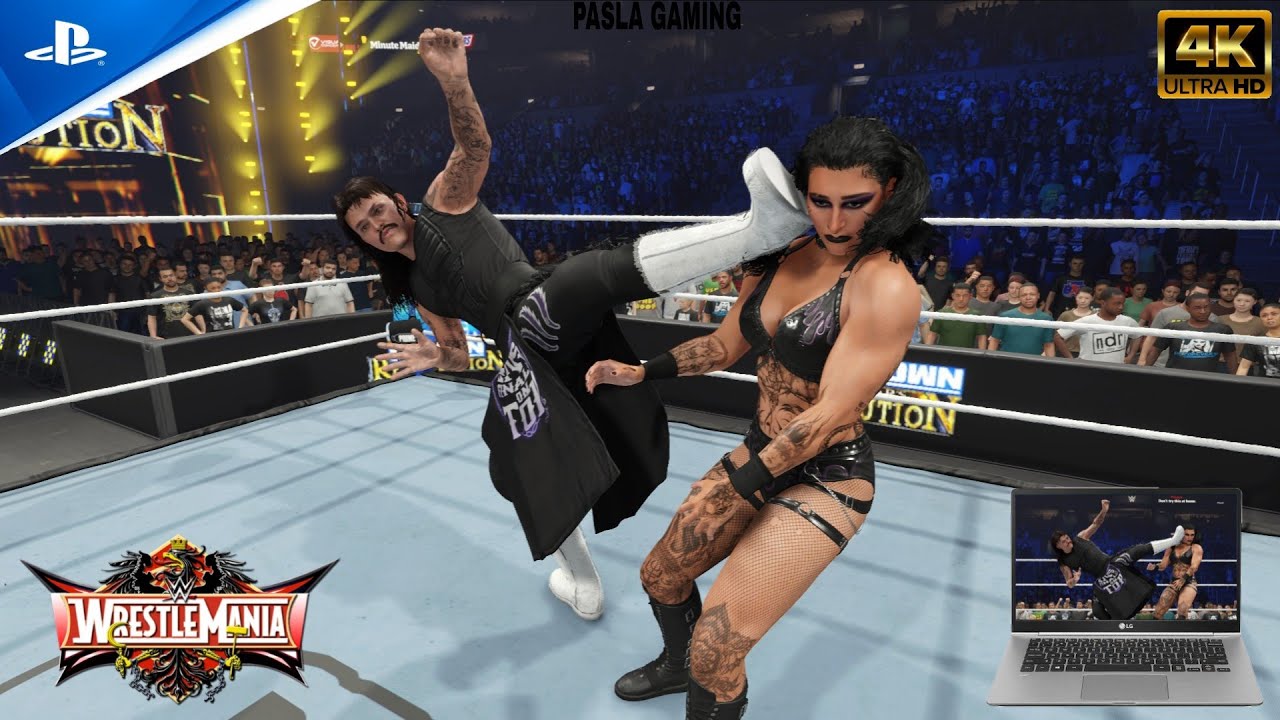 FULL MATCH - Rhea Ripley vs Dominik Mysterio - Extreme Rules Match | WWE2K25 | Pasla Gaming |