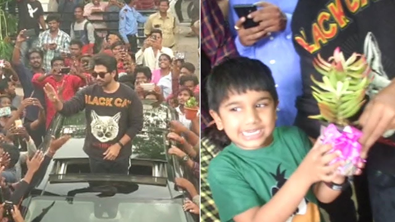 Stylish Star Allu Arjun Birthday Celebrations 2019 | Manastars