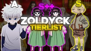 Hunterxhunter Zoldyck Ailesi Tierlist