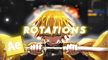 Smooth Rotations - After Effects AMV Tutorial