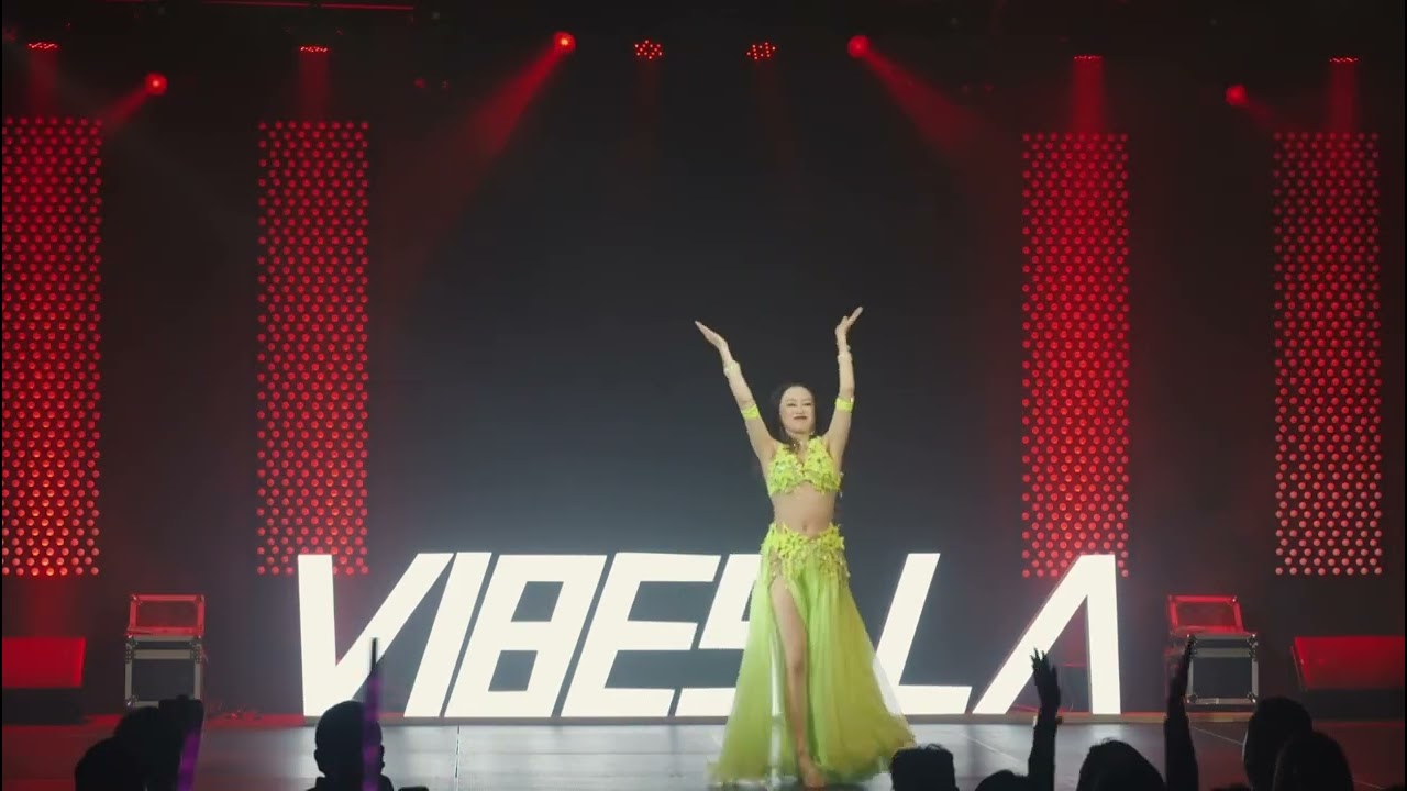 Crystal liu bellydance drumsolo I wanna DumTek 