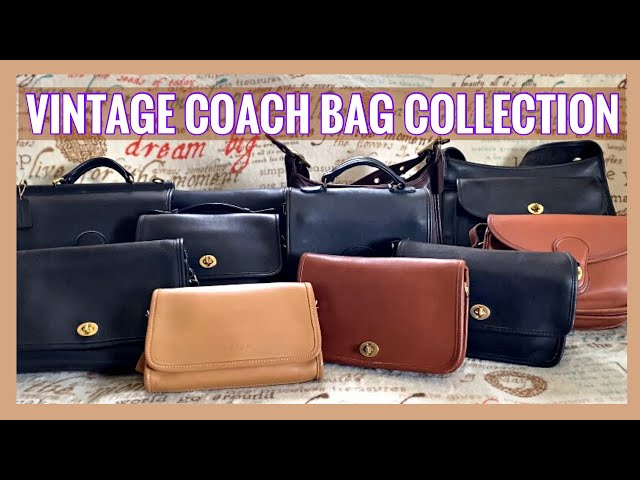 COACH Vintage Ridgefield Flap Bag in Brown
