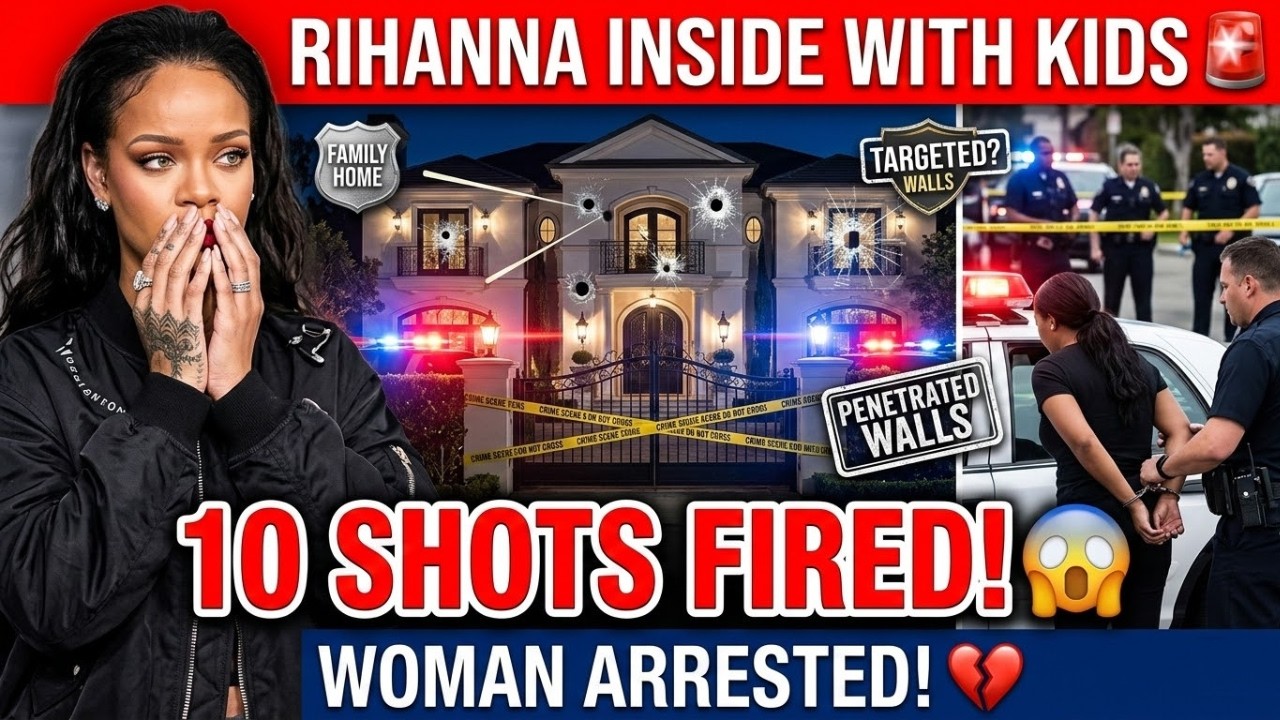 Beverly Hills neighbors react to shots fired at Rihanna's home - YouTube