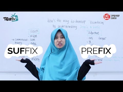 How to Develop Vocabularies by Understanding Suffix | TEATU #20 with Miss Iva - Kampung Inggris LC