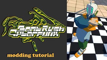 Bomb Rush Cyberfunk Modding tutorial - custom models and textures