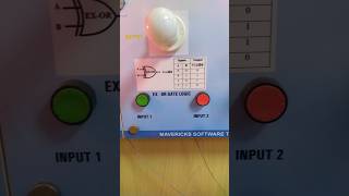 EXOR Gate-Exclusive OR Logic Gate in short #practical #electrical #education #shortvideo #reel#epw