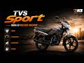 TVS Sport Bike Review 2025 – Mileage, Features, Price & Performance | Best Budget Commuter Bike?