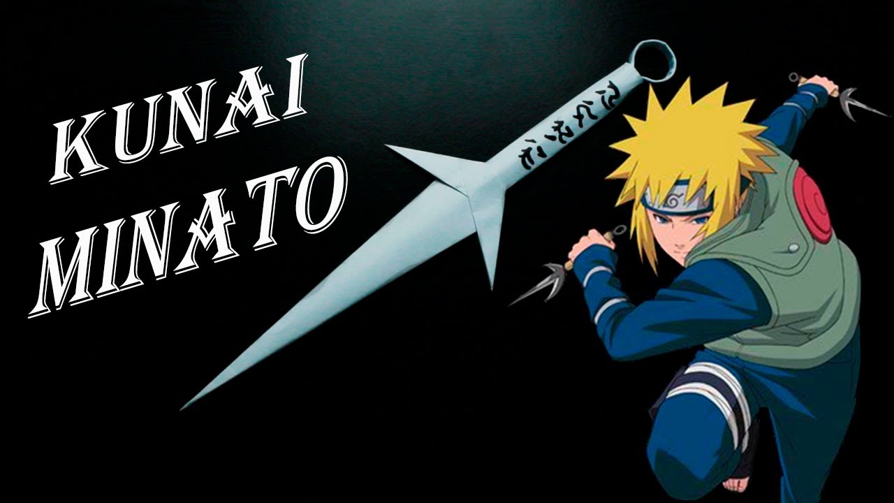 Comment faire du Kunai Minato  partir de papier Naruto
