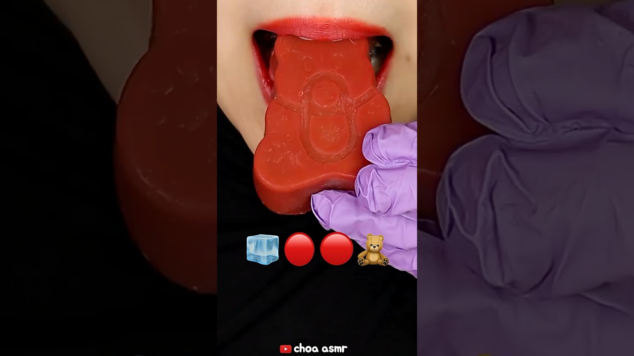 ASMR ICE, WAX CANDY HONEY JELLY
