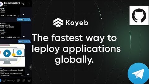 Deploy Telegram File to link in Koyeb (Update 2023 new method) #koyeb #filetolink #telegram