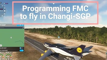FMC boeing 747 programming tutorial on ground - Flight Simulator 2020 -