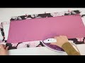 Clever way to sew shopping bag quickly and easily