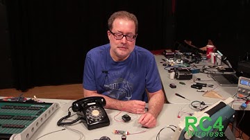 RC4Magic DMX2micro - Ring a Telephone Using RC4 AC-Wave Synthesis