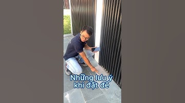 Những lưu ý khi đặt đế motor âm sàn #cổng_tự_động #ruster #shorts