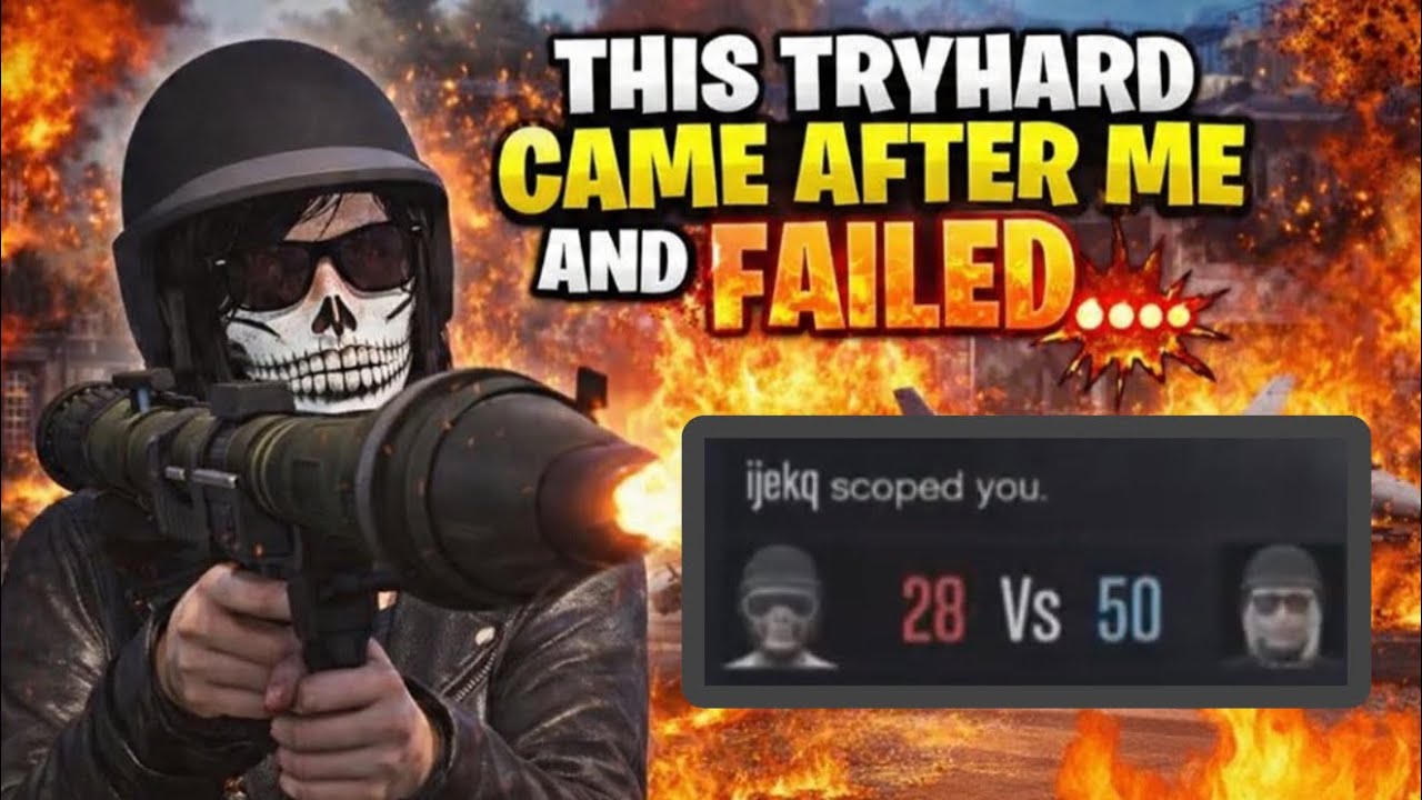 This Tryhard Came After Me in Freemode…  BIG Mistake 💀🔥