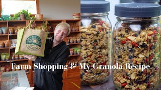 Farm Shopping & My Granola Recipe