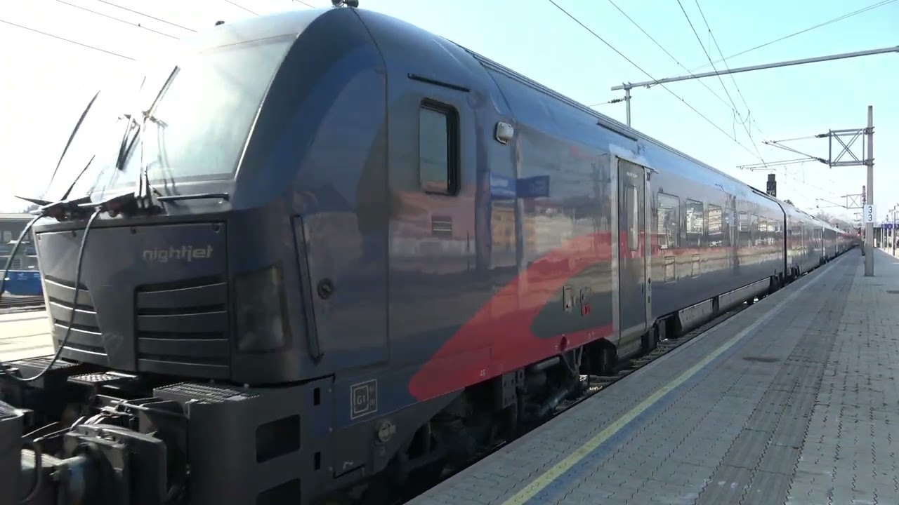 NJ 499 nightjet/NJ 40421 nightjet Wien Meidling