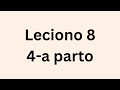 Leitura do Capítulo 8 - 4ª parte - 4/4