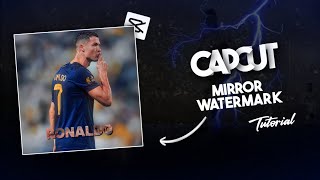 CapCut | Easy Mirror Watermark