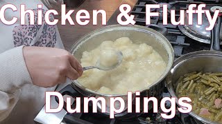 Chicken & Fluffy Dumplings