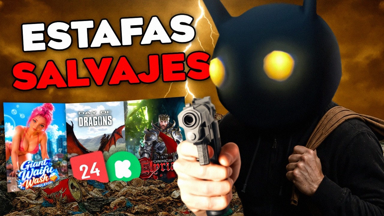 La MAYOR EPIDEMIA de ESTAFAS en los VIDEOJUEGOS