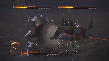 GODZILLA PS4: Jet Jaguar vs SpaceGodzilla vs Heisei Godzilla