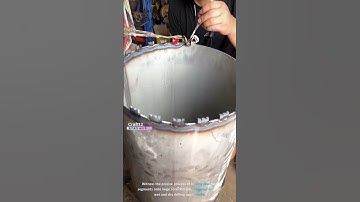 The process of Brazing Diamond Segments onto Drill Bits