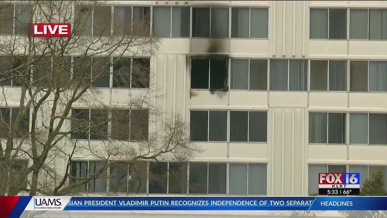 Fire crews respond to blaze at The Highland Midtown apartment building ...