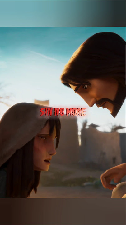 “They Wanted to Stone Her… Then Jesus Spoke 🥹✨ #Jesus #mercy #shorts”