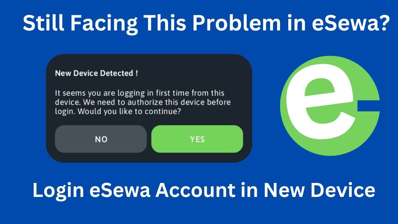 Login old eSewa Account in New Device | No Old Device Permission Required | eSewa | DollarTube Nepal