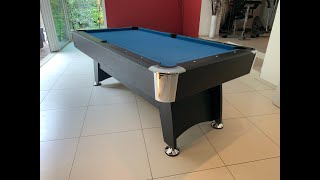 Billard Guillaume Américain 7 FT Tapis Bleu video