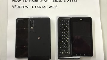 How to hard reset droid 3 xt862 verizon tutorial wipe freeze android