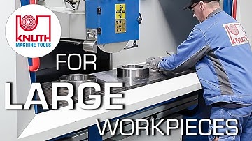 Easily programmable grinding precision for large and heavy workpieces