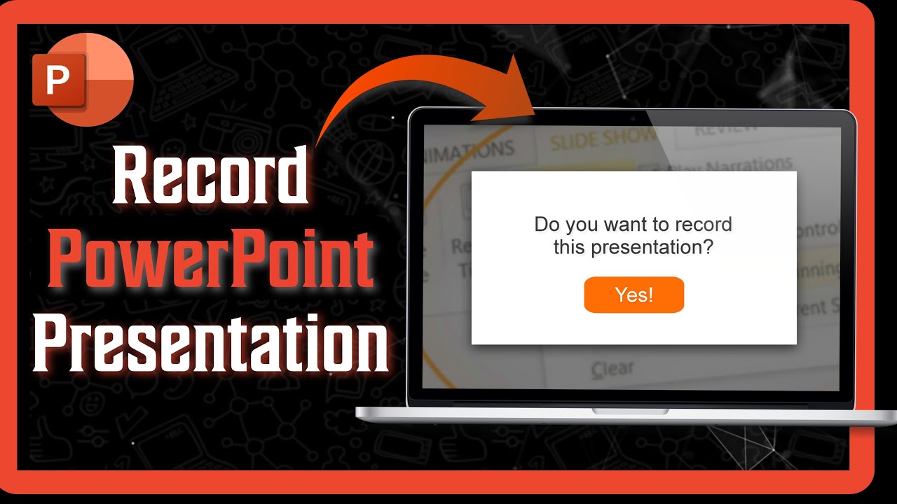 how to record powerpoint presentation without camera