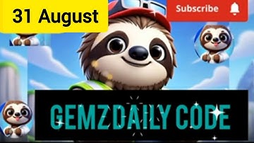 31 August Gemz Daily Code | Gemz daily code 31 August | Daily Code