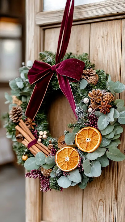 21 Unique Dried Flower Christmas Wreaths for a Cozy Holiday