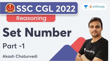 Reasoning Set Number | Part -1 | SSC CGL 2022 | Akash Chaturvedi | wifistudy