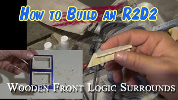 Build R2-D2 Wooden Small Logic Display Surrounds