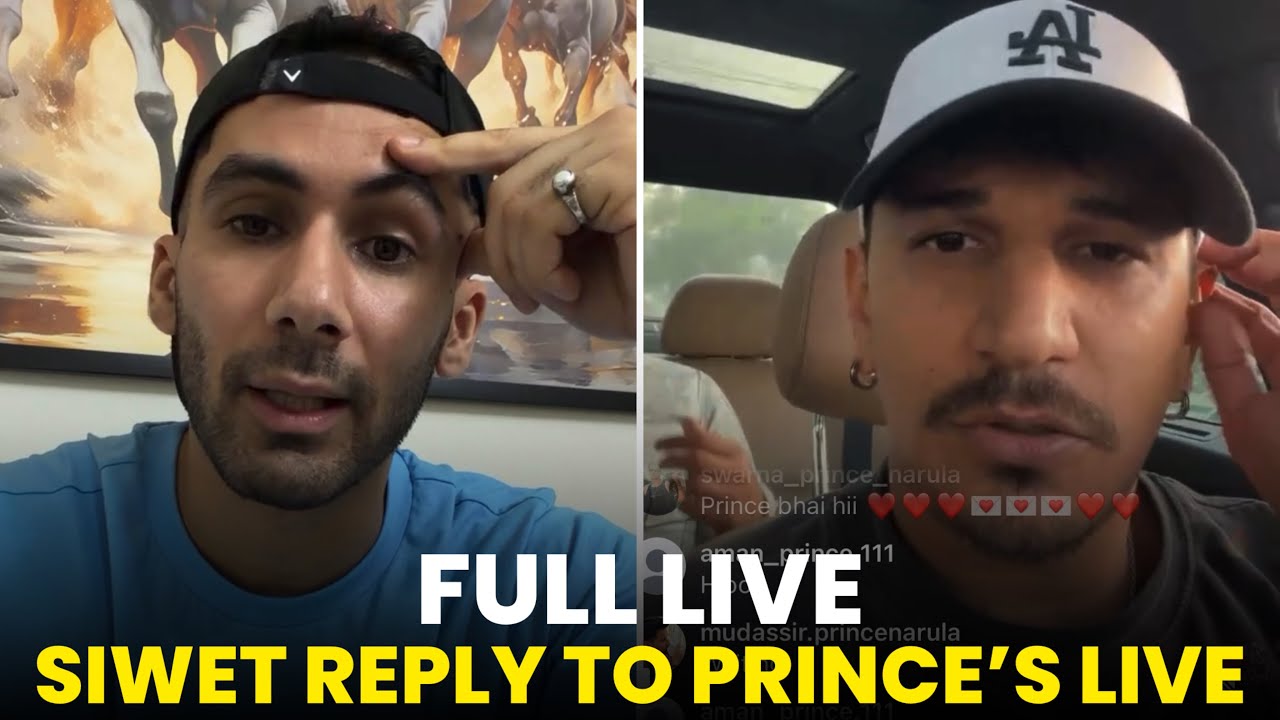 Siwet Tomar’s Full Live Response to Prince Narula After The 50 Controversy