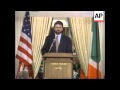 USA: SINN FEIN LEADER GERRY ADAMS VISIT