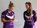 Get to know Ellyse Perry (interview conducted by Sophie Devine)