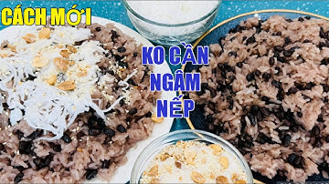 Xôi Đậu Đen Nước Cốt Dừa ĐẶC BIỆT KHÔNG CẦN NGÂM NẾP Mèo Nhỏ Để Nấu Đậu Đen Nhanh mềm dẻo KO Cứng