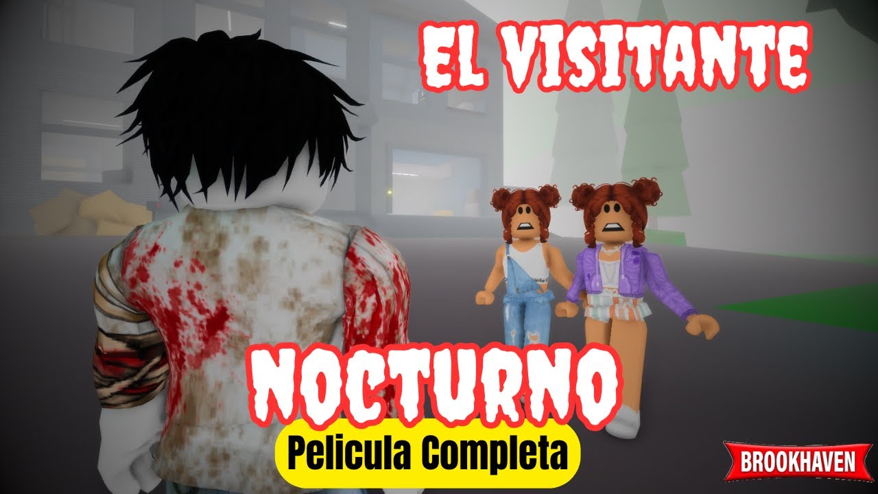 EL VISITANTE NOCTURNO - Pelicula Completa | Mini Pelicula | Brookhaven rp🏡historia de roblox