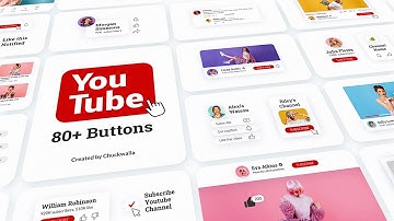 YouTube Subscribe Buttons Pack (After Effects Template)