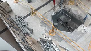 Mod in Progress: The Brand New Schindler 330A Hydraulic Elevator at Burlington Mall was installed 